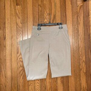 Beige skinny leg Alfani work pants